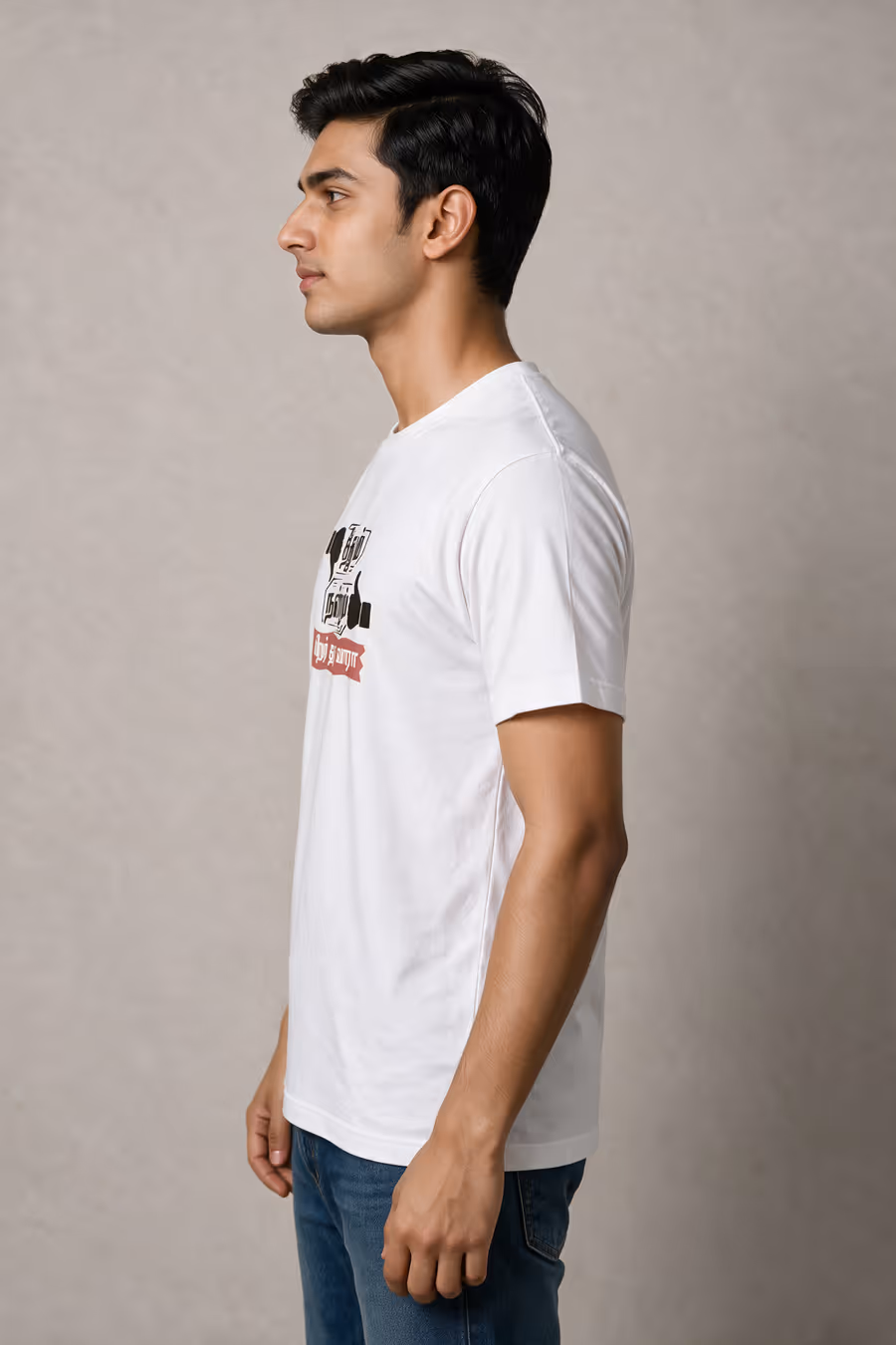 Theethum Nandrum T-Shirt For Men - Half Sleeve