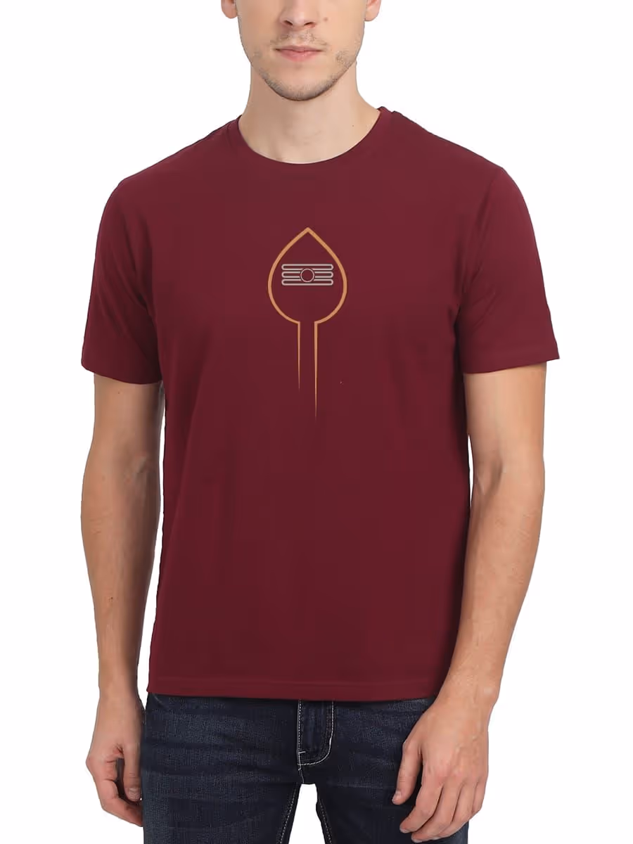 Vel God Murugan T-Shirt For Men - Half Sleeve