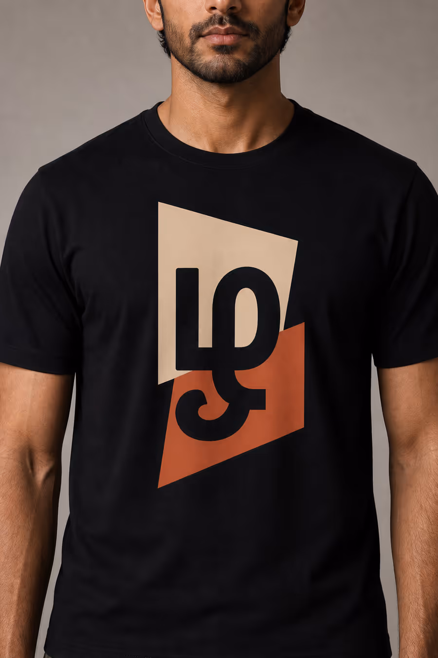 Zhagaram Tamil Colour Block T-Shirt for Men - Half Sleeve