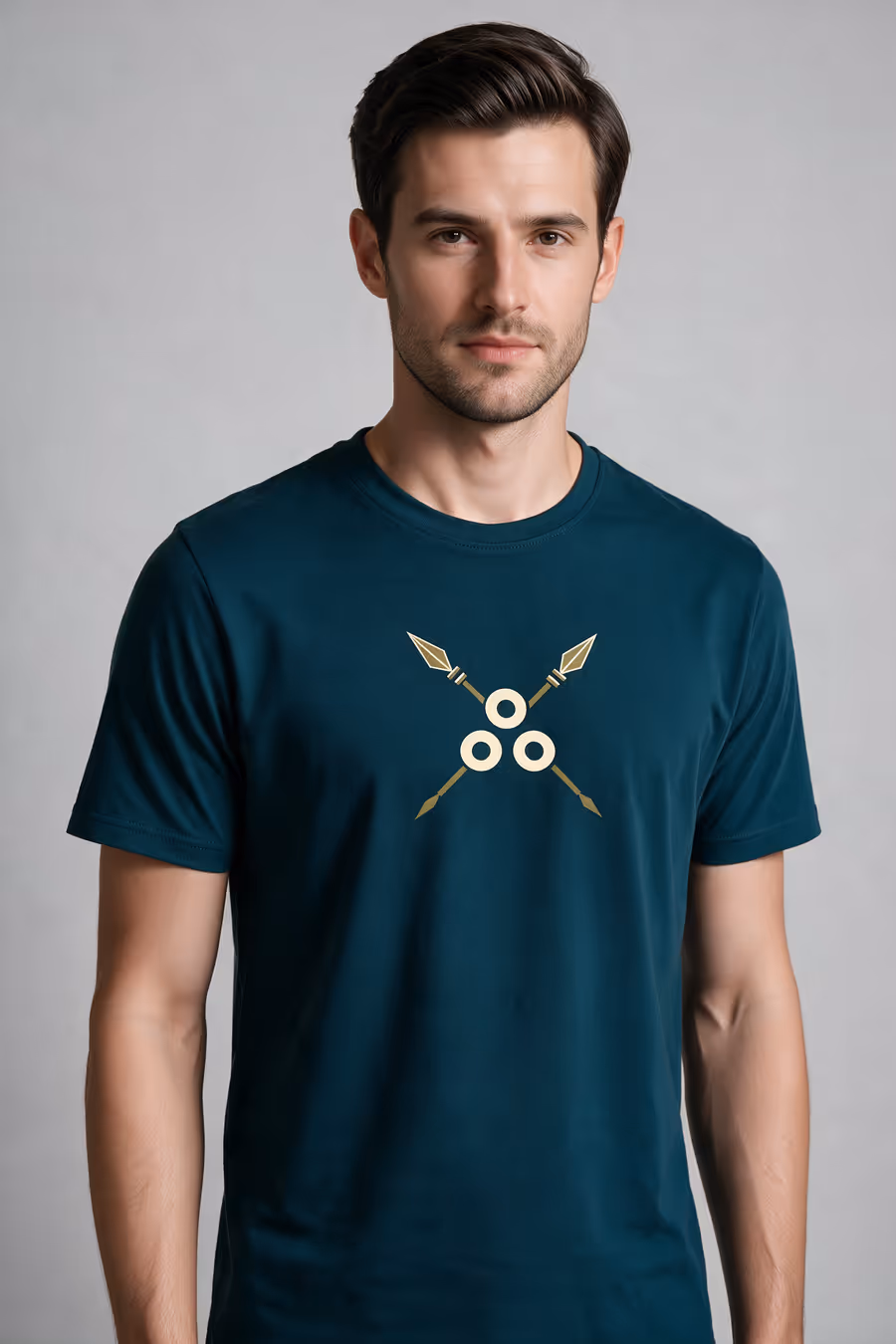Aayutha Ezhuthu Tamil Graphic T-Shirt For Men - Half Sleeve
