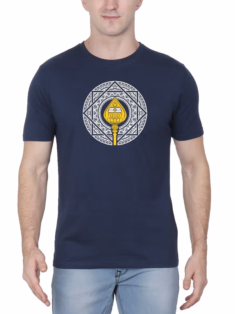 Vel God Murugan T-Shirt For Men - Half Sleeve