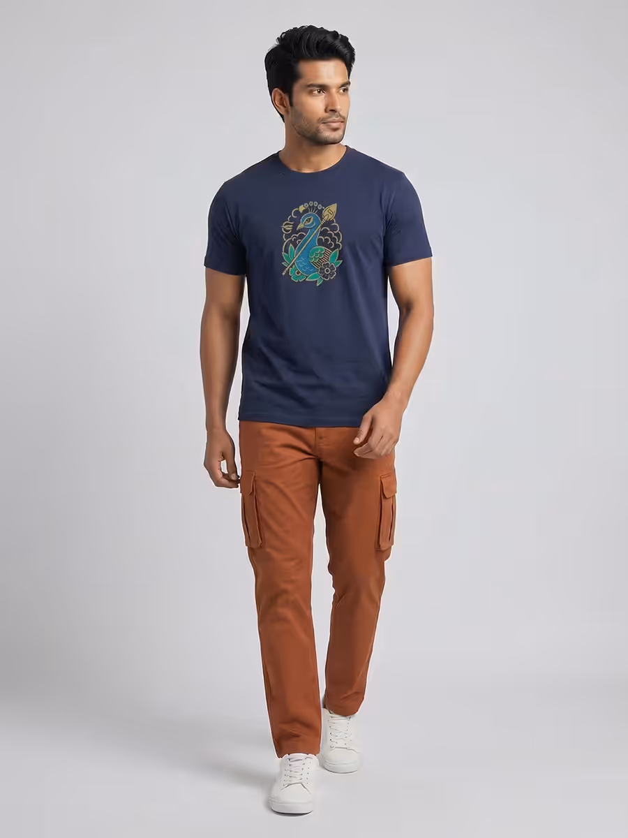 Mayilvahanam T-Shirt For Men - Half Sleeve
