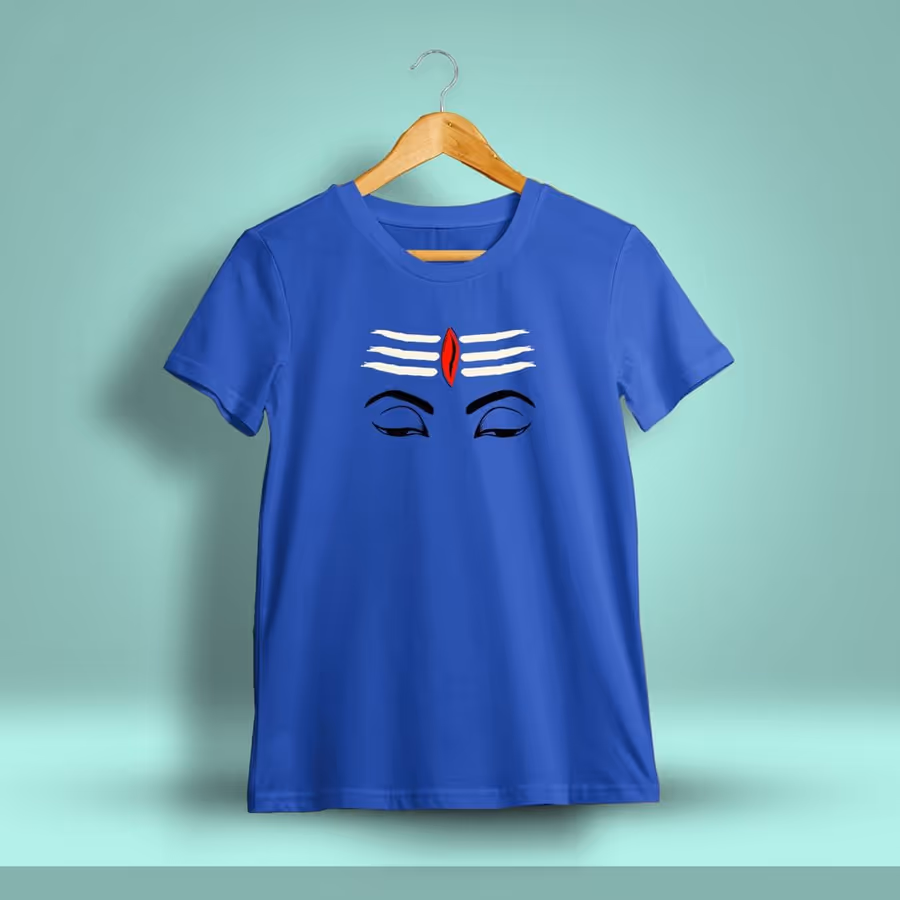 Sivan Third Eye T-Shirt For Men - Half Sleeve