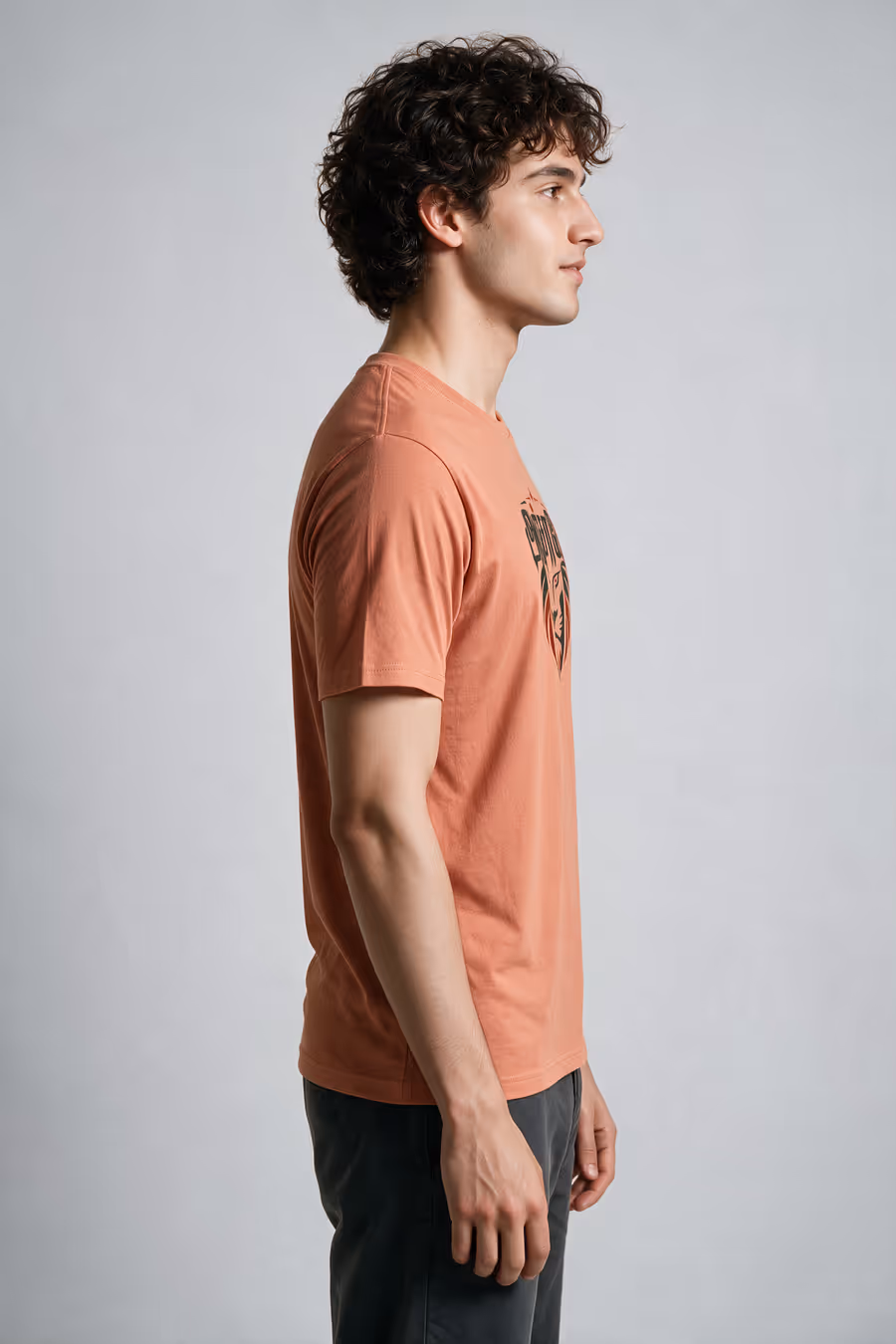 Anjathe Tamil Graphic T-Shirt For Men - Half Sleeve