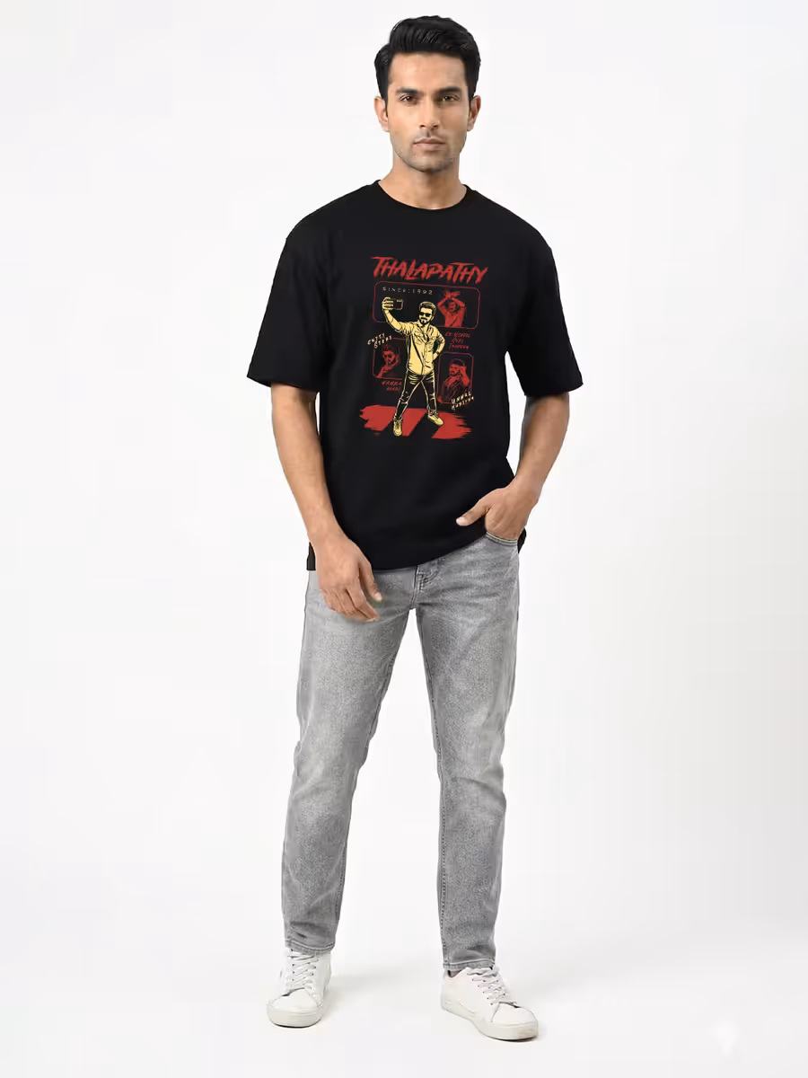Thalapathy Vijay Oversized T-Shirt