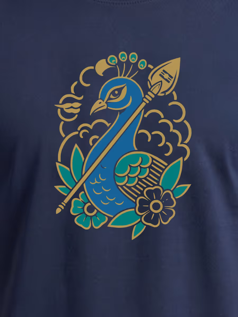 Mayilvahanam T-Shirt For Men - Half Sleeve