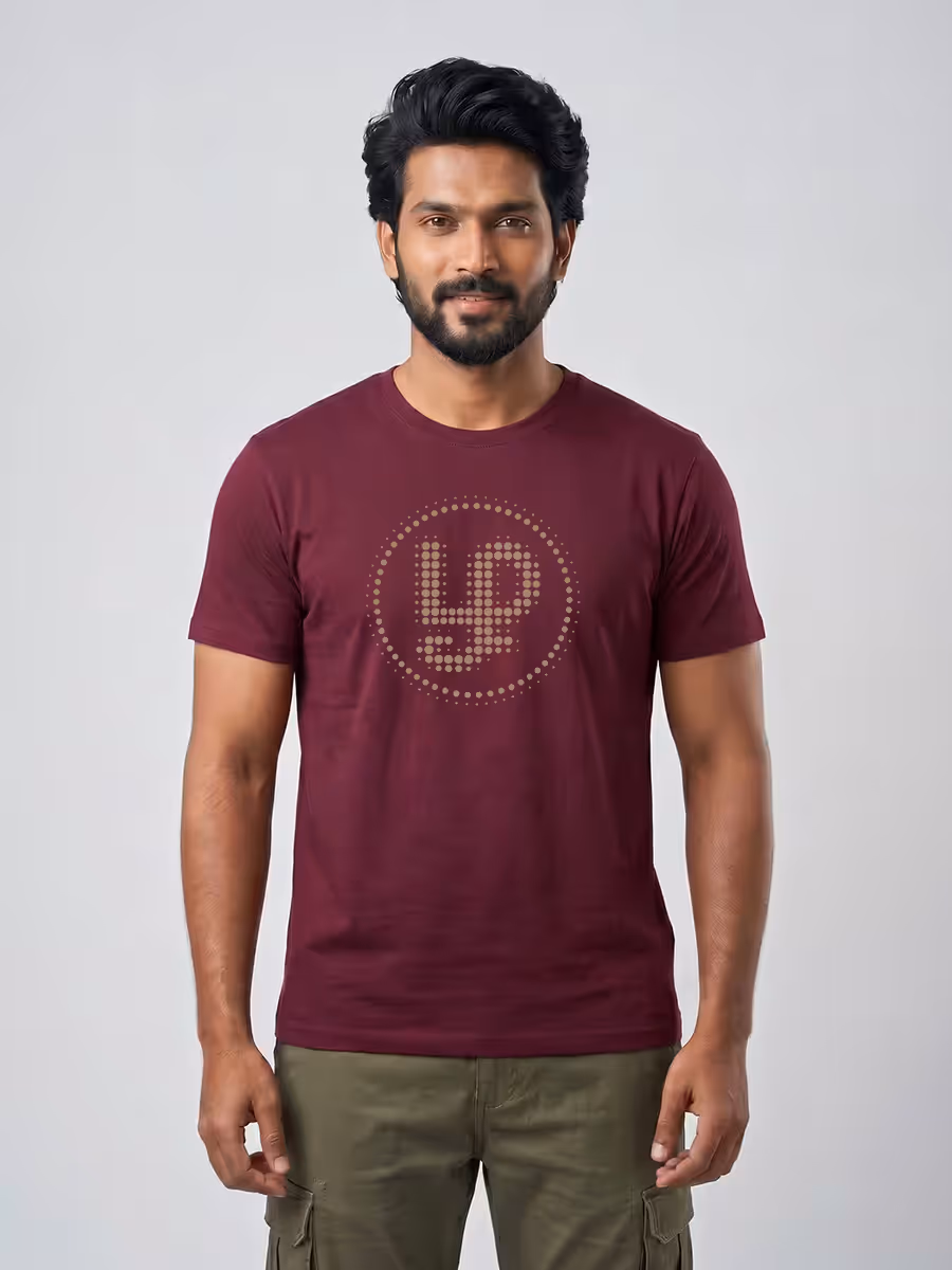Zha Identity T-Shirt For Men - Half Sleeve